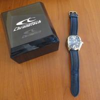 Orologio da polso quadrante blu Chronotech