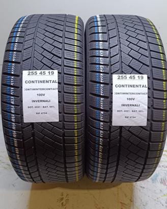 2 GOMME 255 45 19 CONTINENTAL INV RIF4754