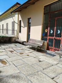 Panchine in legno vintage