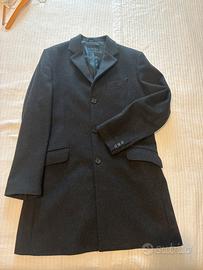 Cappotto Sisley di lana classico taglia 54 uomo