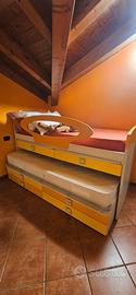 Camera da letto con 2 letti