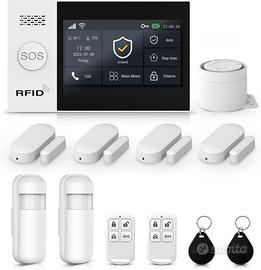 Allarme senza Fili 4G WiFi 4.3" Touch Alexa Google