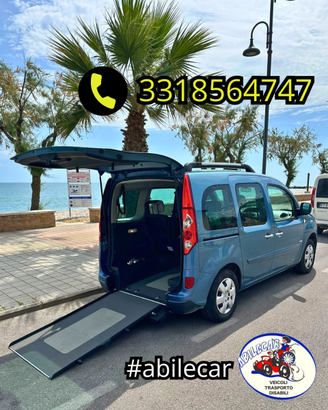 Renault Kangoo trasp. disabili pianale ribassato
