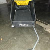 carrello per bici porta bagagli