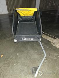 carrello per bici porta bagagli