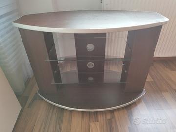 mobiletto porta TV con ruote