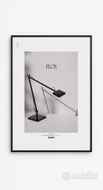 set 2 stampe promozionali originali FLOS