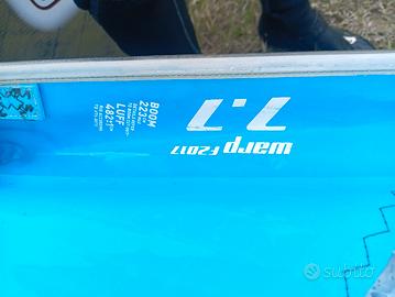 vela windsurf north sails warp 7.7 slalom
