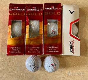 4 confezioni palline da golf americane nuove