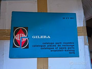 Catalogo Gilera 50 4V CB1 Ricambi 1976