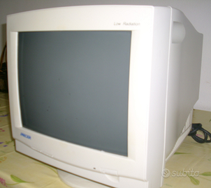 Video crt e scanner per computer