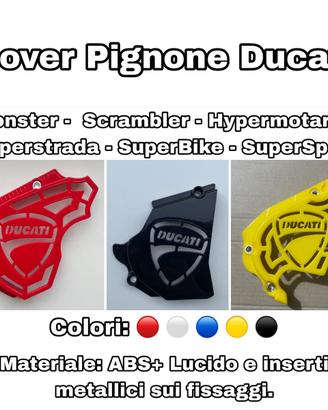 COVER COPRI PIGNONE per Ducati Monster e Superbike