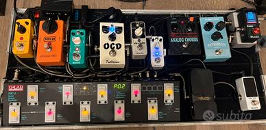 Pedaliera effetti chitarra completa