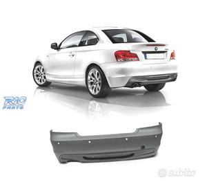 PARAURTI POSTERIORE BMW E82 E88 06-13 LOOK M PDC