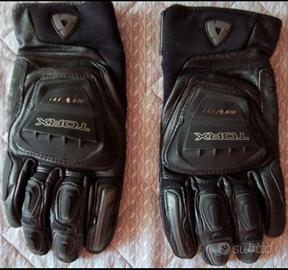 Guanti moto Revit modello Torx neri