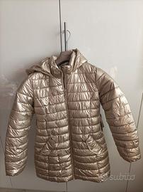 Piumino oro bambina ragazza Idexe