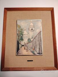 Riproduzione dipinto Utrillo