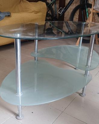 tavolino in vetro per salotto