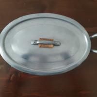 pentola ovale alluminio