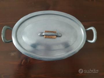 pentola ovale alluminio