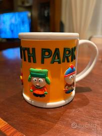 Tazza di South Park con personaggi in rilievo