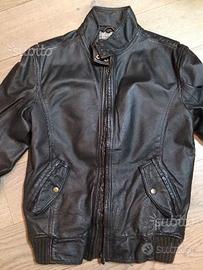 Giacca in ecopelle marrone Scout TG.S