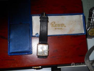REWEL OROLOGIO SVIZZERO 18k oro