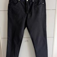 pantaloni chino h&m blu navy