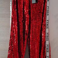 Pantaloni pyrex in paillettes nuovi . T- S/M