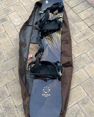 Tavola da snow Jones con attacchi K2