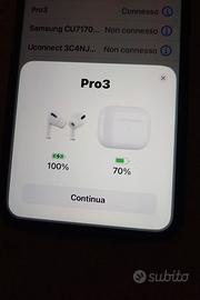 Cuffie per iPhone pro 3