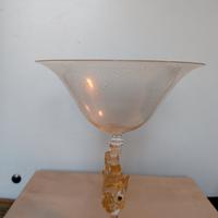 Coppa in Vetro di Murano V. Nason & C. con delfino