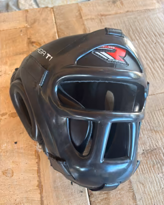 RDX T1 casco head guard con gabbia facciale