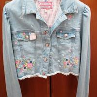 Giubbotto denim per bambina/ragazza 14 anni