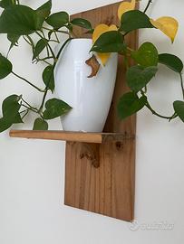 Porta vaso legno