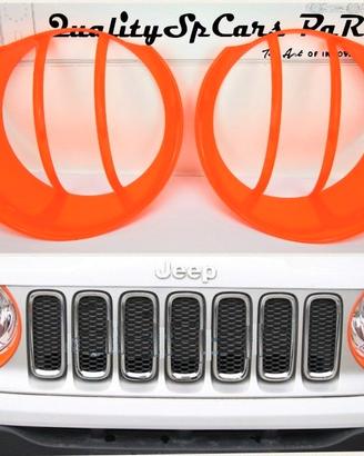 Cover Fari Anteriori per Jeep Renegade Aracionone
