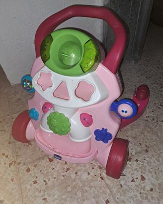 CHICCO GIOCO PRIMI PASSI MUSICA ROSA