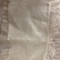 Copertina organza con federa per neonato