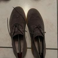 Scarpe uomo camoscio grigio Geox