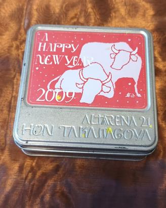 Scatola di latta giapponese anno 2009