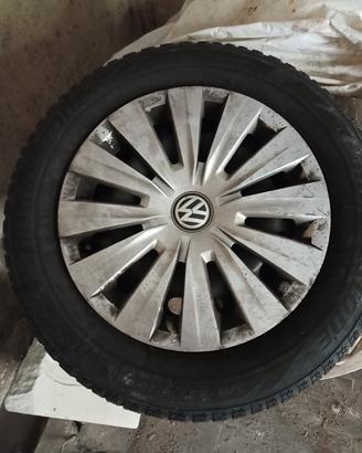 set 4 cerchioni in ferro Volkswagen 