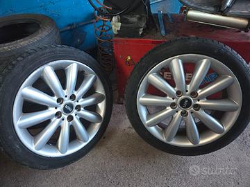 cerchi ORIGINALI mini da 17" 5x112 con gomme