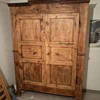 Armadio in massello fine ‘800 restaurato