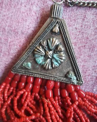 collana corallo atigianale 