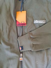 Felpa Ellesse Khaki NUOVA con Cartellino