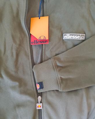 Felpa Ellesse Khaki NUOVA con Cartellino