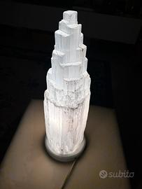 Lampada in selenite
