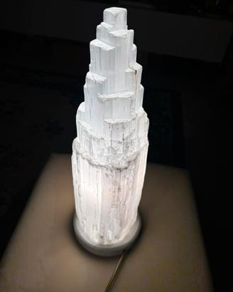 Lampada in selenite