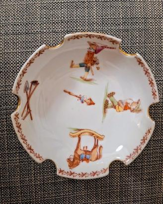 Posacenere Porcellana Pinocchio Beltrami Anni ‘30