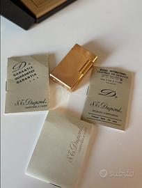 Accendino Dupont placcato oro